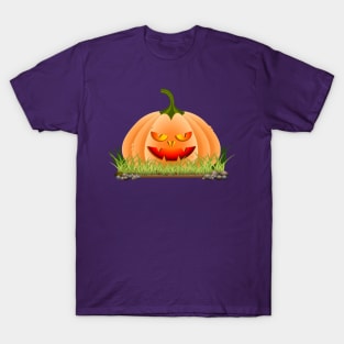 Bad Halloween Pumpkin T-Shirt